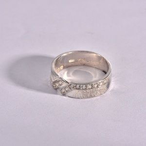 Zirconium Sterling Ring
